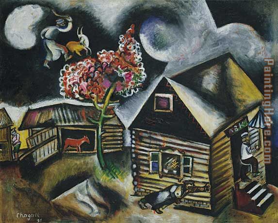 Marc Chagall Rain